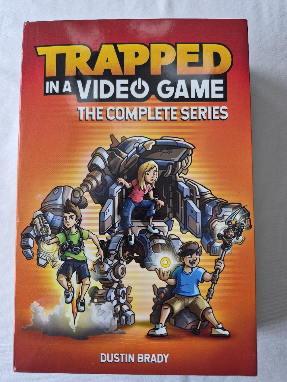 Trapped in a Video Game Complete Series Box Set Dustin Brady Kids Books